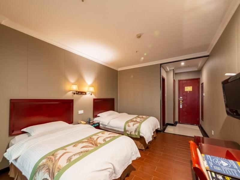 Greentree Inn Jiangsu Suzhou Mudu Ancient Street Express Hotel Exterior foto