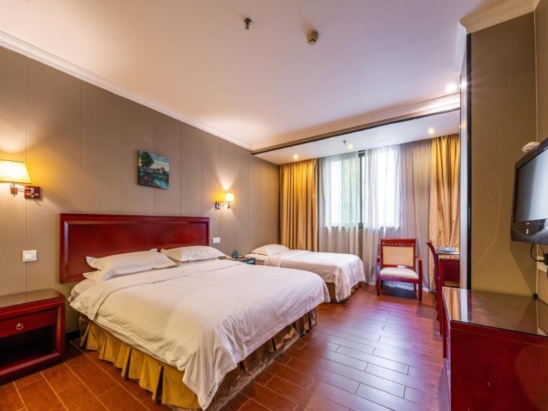 Greentree Inn Jiangsu Suzhou Mudu Ancient Street Express Hotel Exterior foto