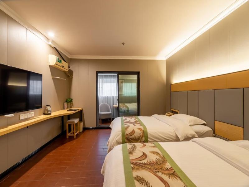 Greentree Inn Jiangsu Suzhou Mudu Ancient Street Express Hotel Exterior foto